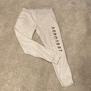 Aeropostale Heather Gray Sweatpants